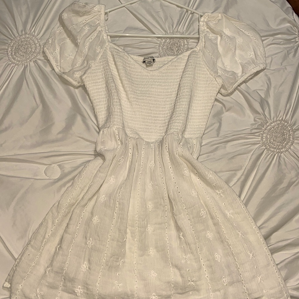 Casual white dress